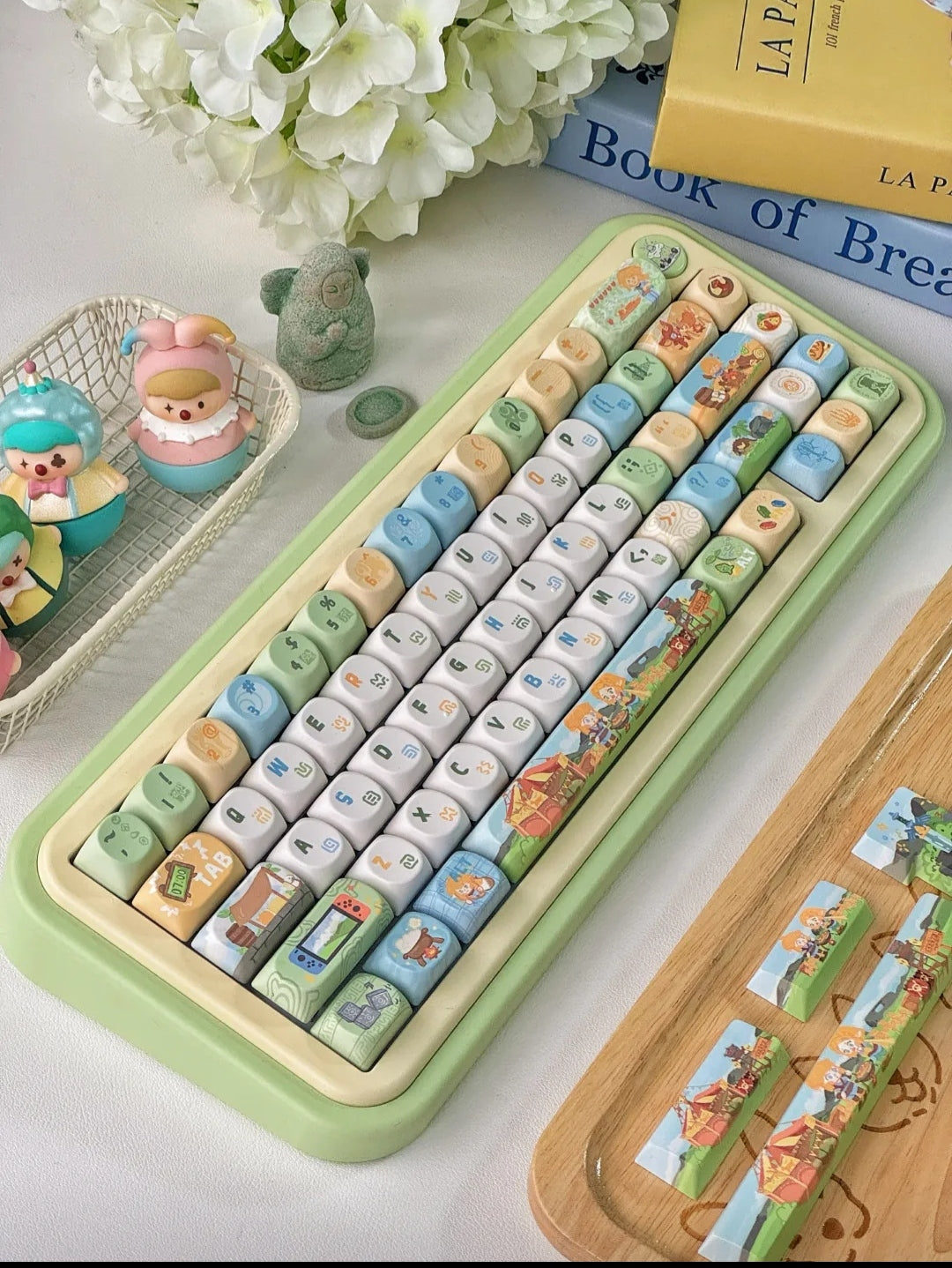 122keys The Legend of Zelda keycaps Cherry/MOA profile PBT/