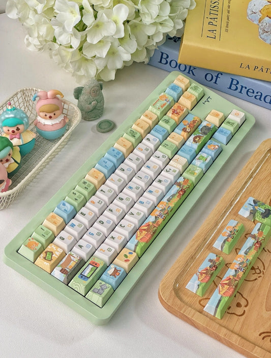 122keys The Legend of Zelda keycaps Cherry/MOA profile PBT/