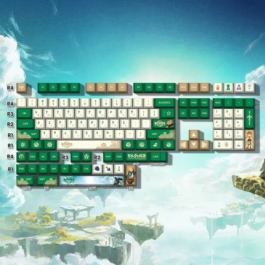 The Legend of Zelda keycaps Cherry PBT/147keys