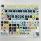 animal pinguin keycaps Cherry PBT/122keys