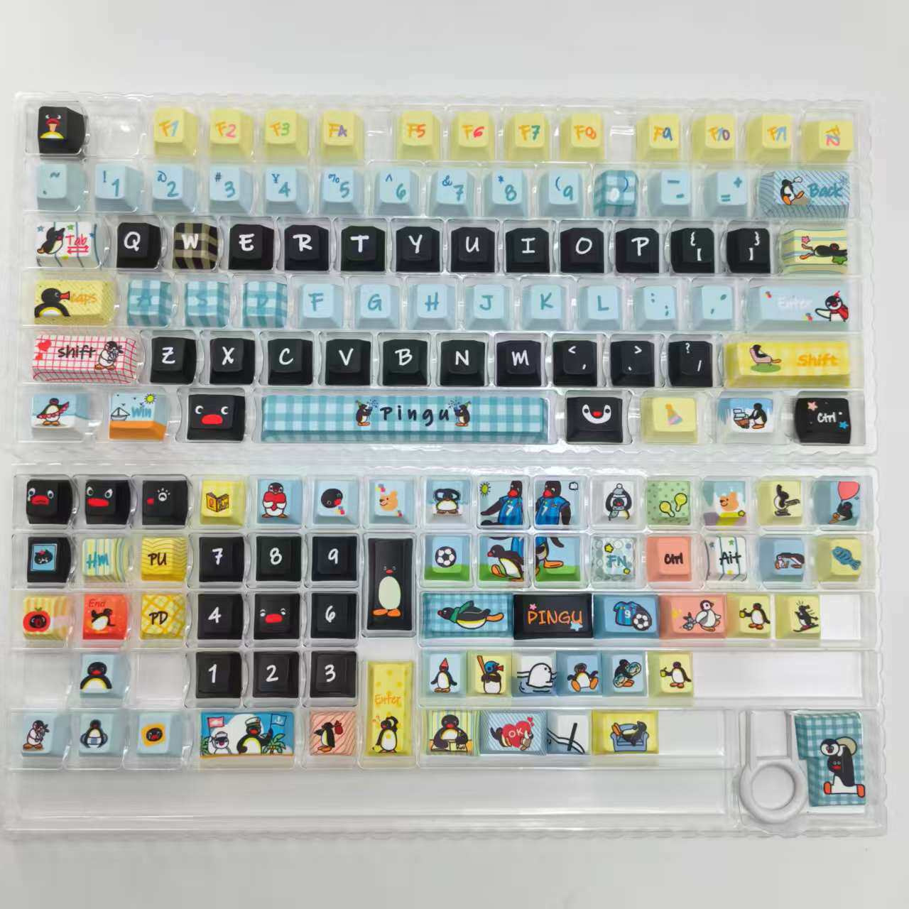pinggu keycaps Cherry PBT/122keys