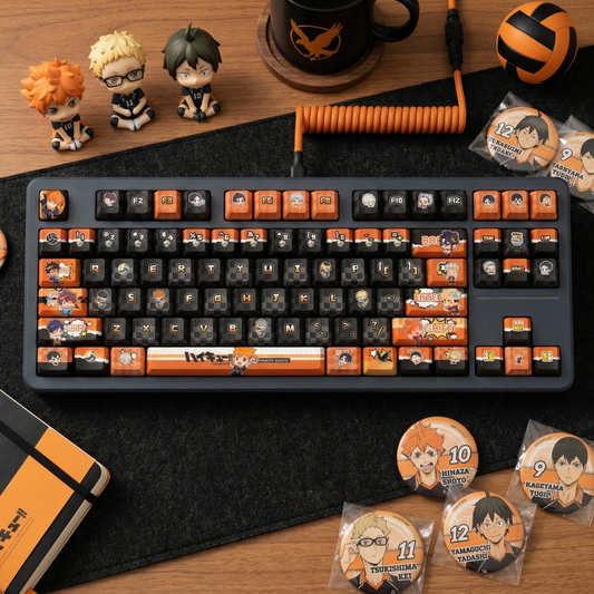 Haikyuu keycaps Cherry PBT/122keys