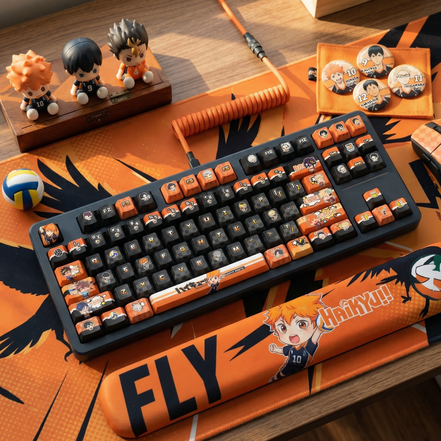 Haikyuu keycaps Cherry PBT/122keys