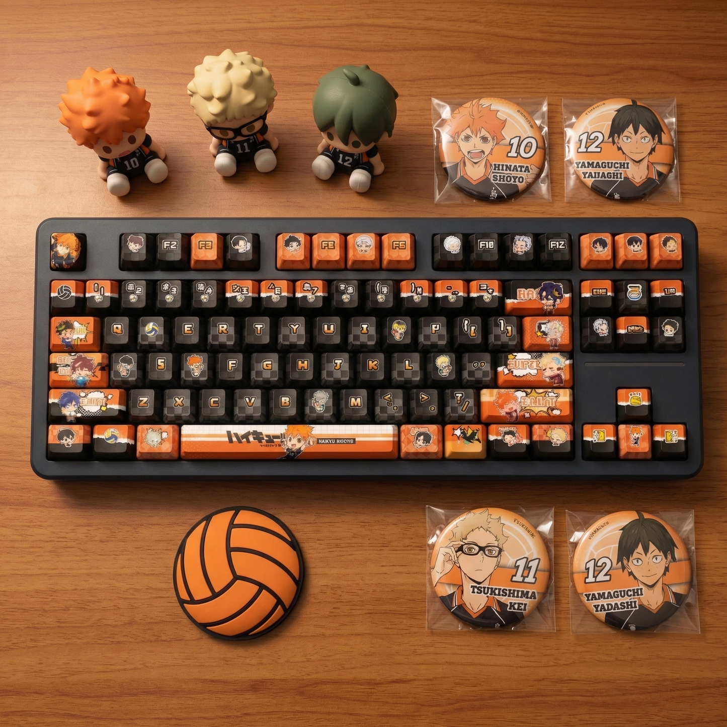 Haikyuu keycaps Cherry PBT/122keys