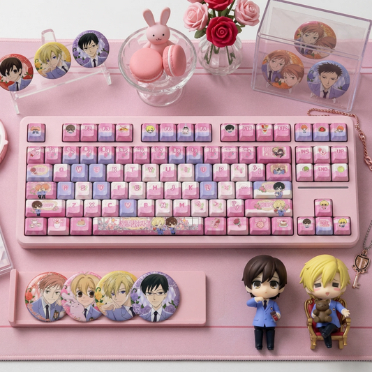Ouran High School keycaps Cherry PBT/122keys