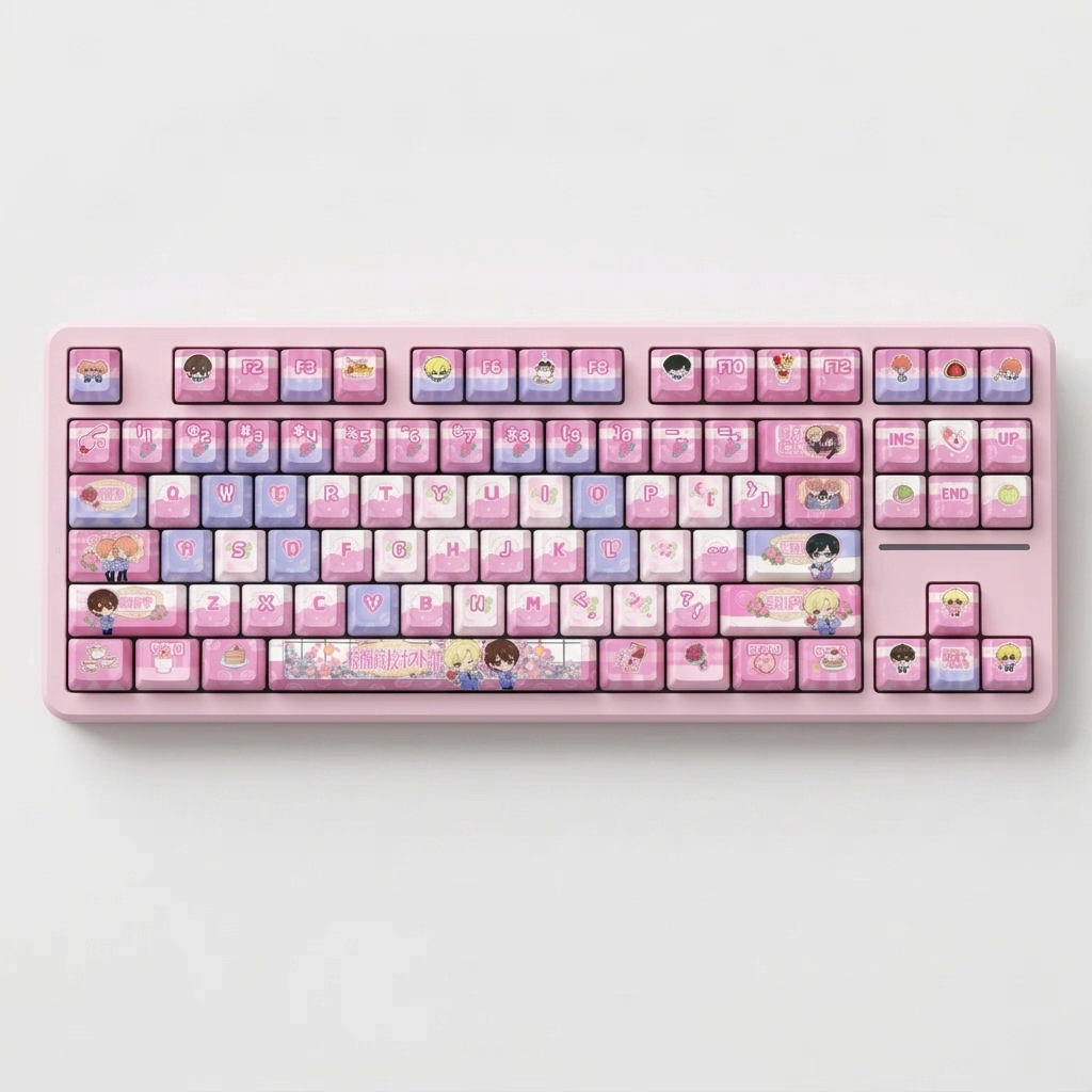 Ouran High School keycaps Cherry PBT/122keys