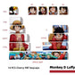One piece Character 14pcs PBT Cherry keycaps