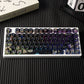 German/Spanish side shine flower 131 keys PBT Cherry keycaps