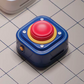 Retro Arcade Joystick Artisan Keycap Cute Game Console Custom Key Cap, 1u/15mm size resin