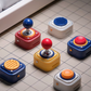 Retro Arcade Joystick Artisan Keycap Cute Game Console Custom Key Cap, 1u/15mm size resin