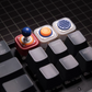 Retro Arcade Joystick Artisan Keycap Cute Game Console Custom Key Cap, 1u/15mm size resin