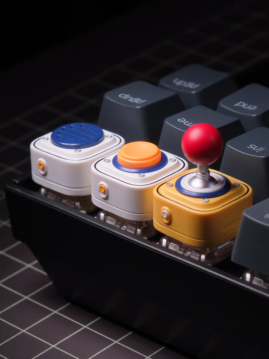 handmade resin game keycaps, 1u/15mm size resin