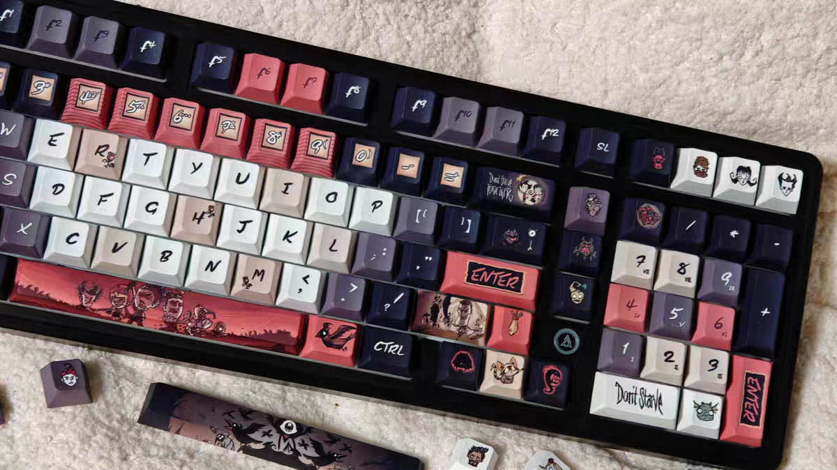Don't Starve series gaming keycaps/137keys/PBT Cherry