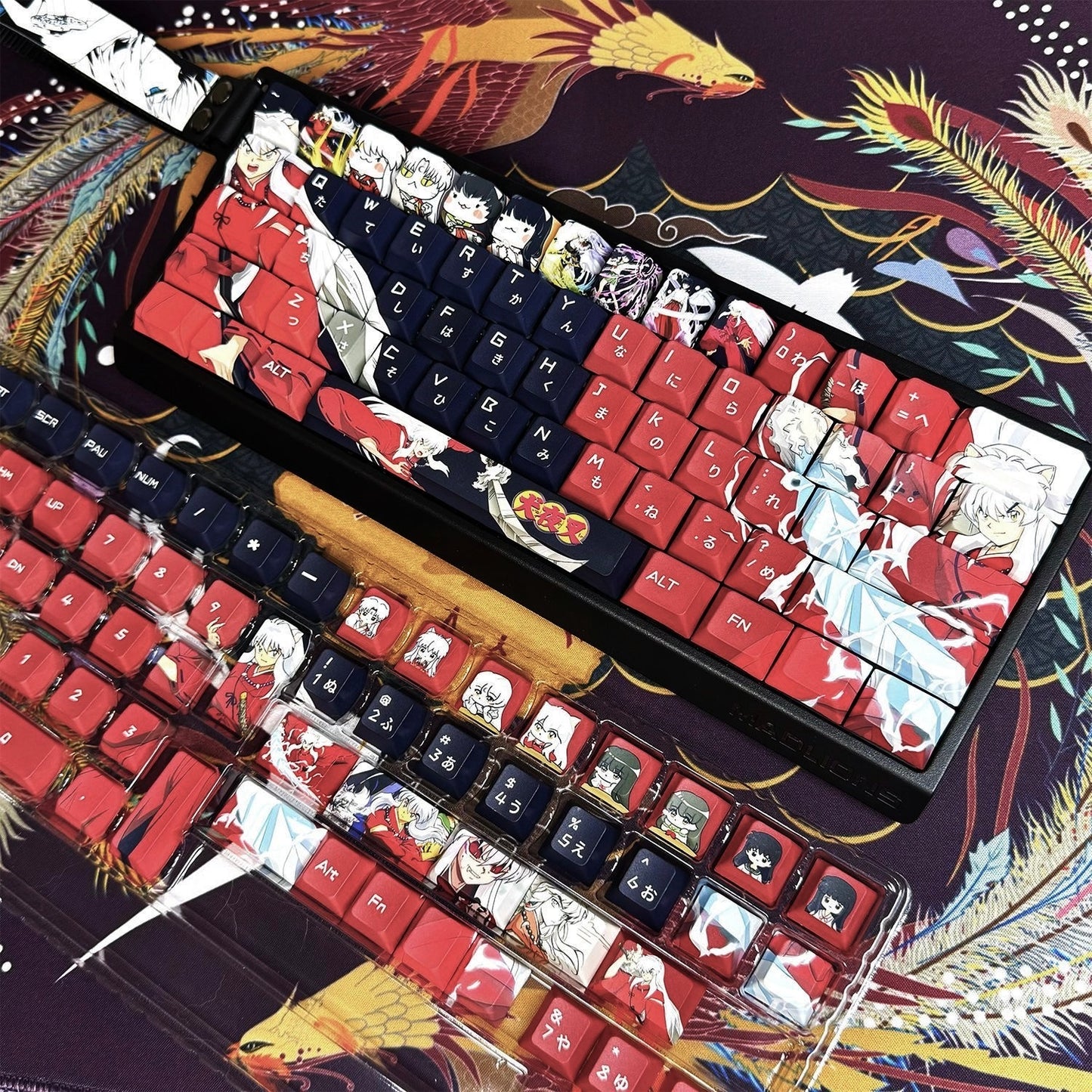 Inuyasha 130 Keys PBT Cherry Keycaps
