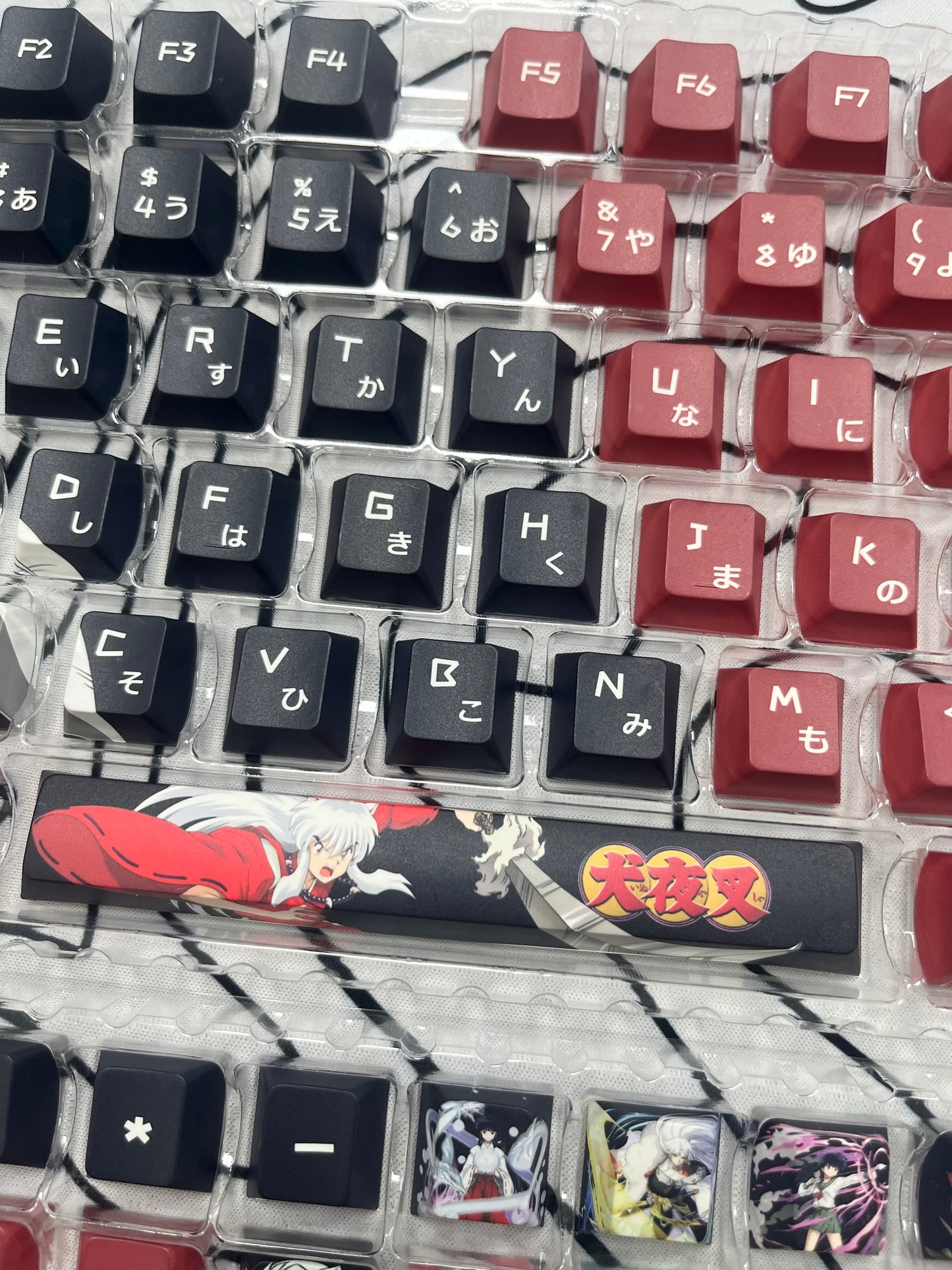 Inuyasha 130 Keys PBT Cherry Keycaps
