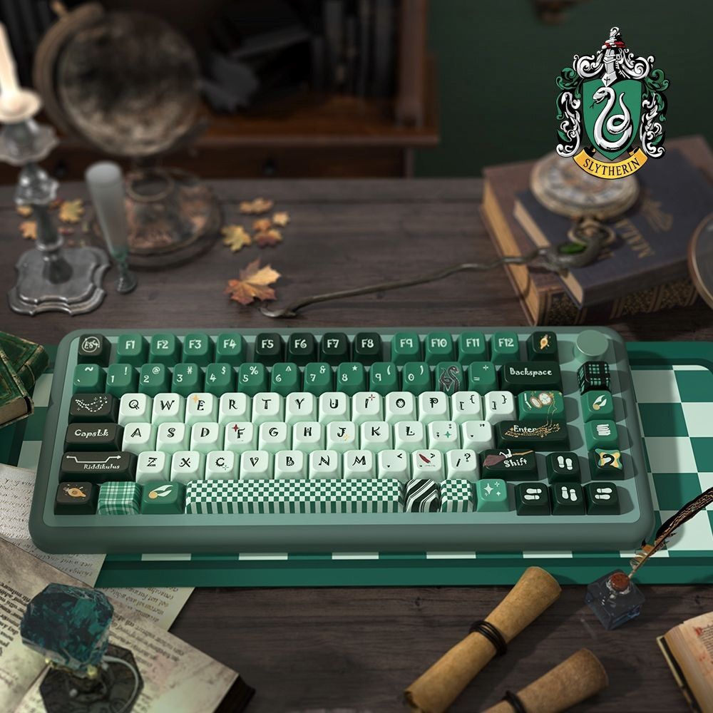 Harry Potter Four Houses Series Keycaps, Cherry/MDA profile PBT keycaps