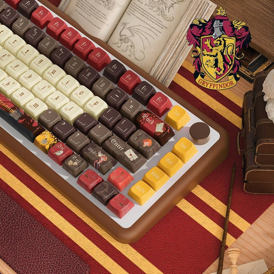 Harry Potter Four Houses Series Keycaps, Cherry/MDA profile PBT keycaps