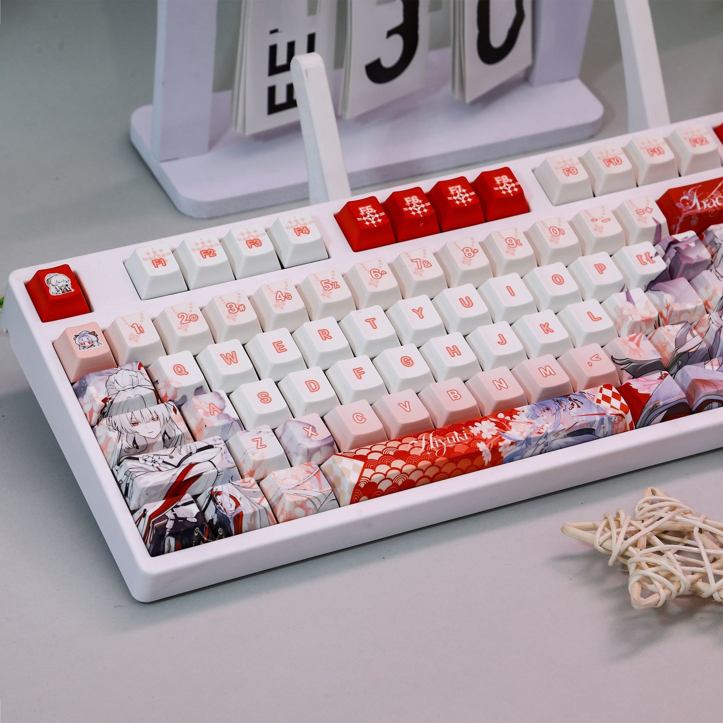 Wuthering Waves CHUN 120Keys Cherry PBT keycaaps