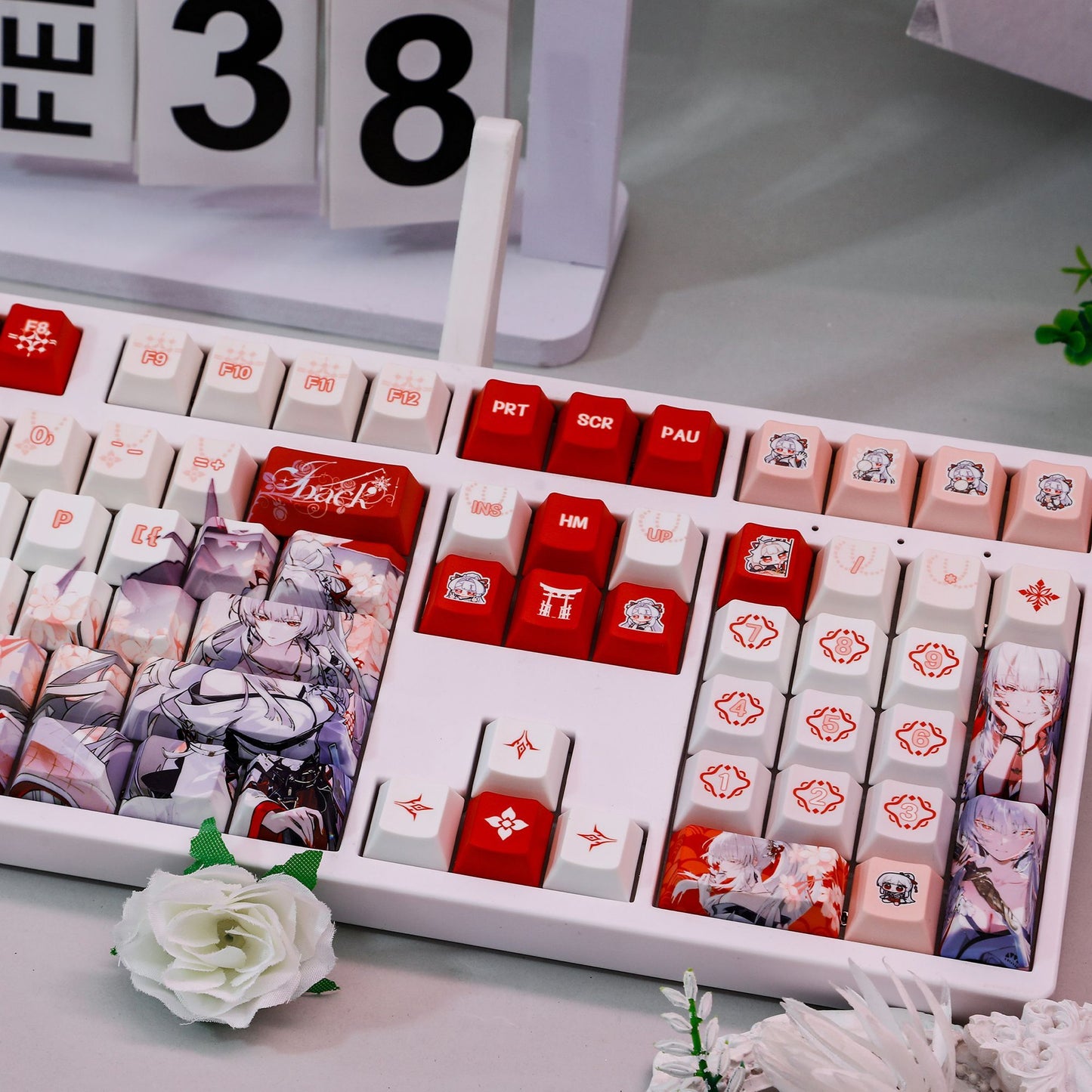 Wuthering Waves CHUN 120Keys Cherry PBT keycaaps