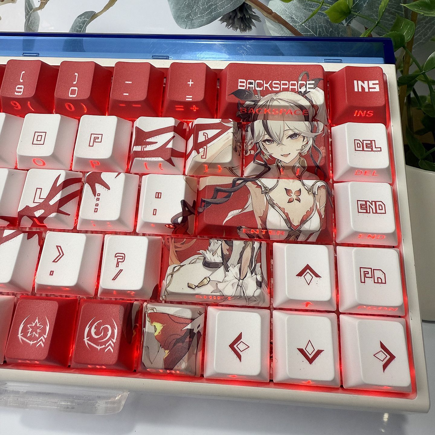 Wuthering Waves CHUN 120Keys Cherry PBT keycaaps