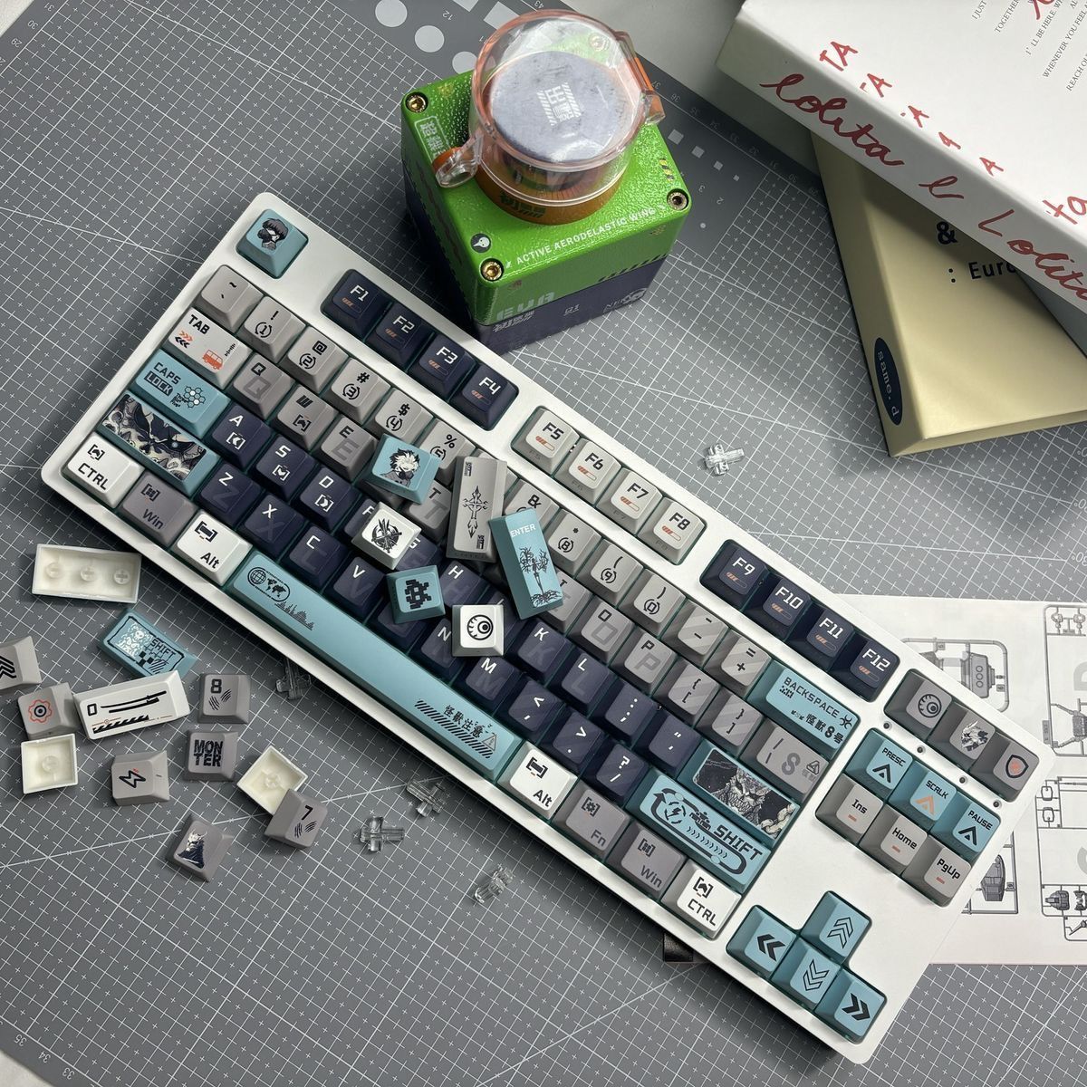 130 keys Kaiju No. 8 keycap set