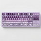 Kuromi keycaps with double printed and Side-backlit
