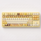 Pompompurin keycaps with double printed and Side-backlit