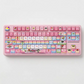 Powerpuff girl keycaps with double printed and Side-backlit