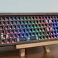 Solid Walnut Wood Keyboard Case