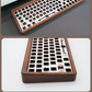 Solid Walnut Wood Keyboard Case