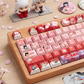 Inuyashaいぬやしゃcartoon version PBT 122keys keycaps with double printed -side backlit