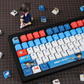126keys detective Conan anime PBT keycaps set