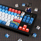 126keys detective Conan anime PBT keycaps set