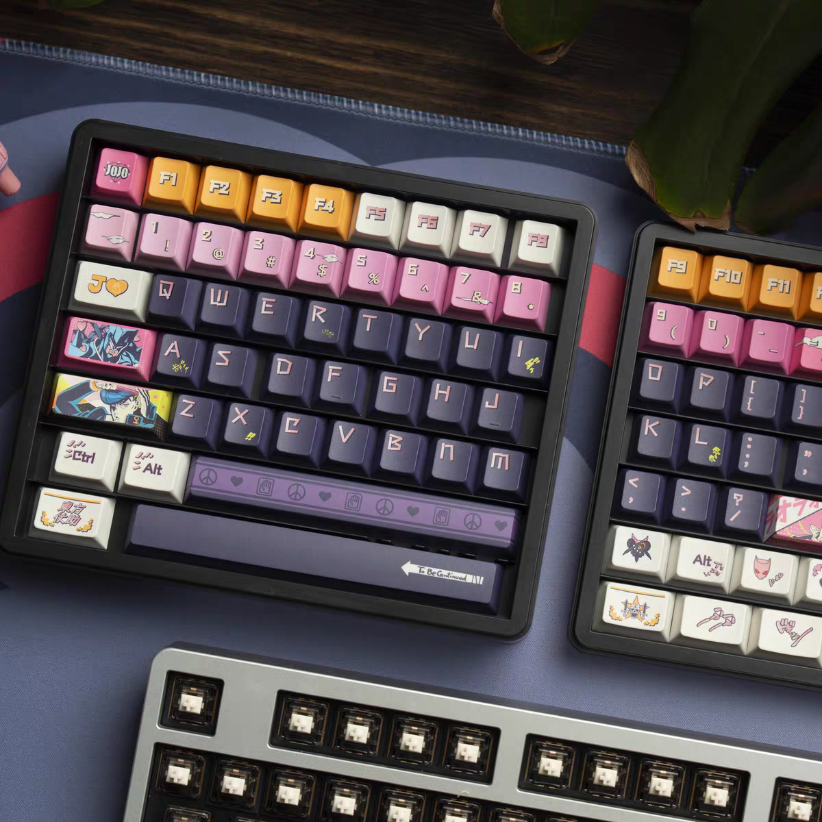 JoJo's Bizarre Adventure: Diamond is Unbreakable full set for all MX cross stems and Alice layout