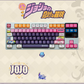 JoJo's Bizarre Adventure: Diamond is Unbreakable full set for all MX cross stems and Alice layout