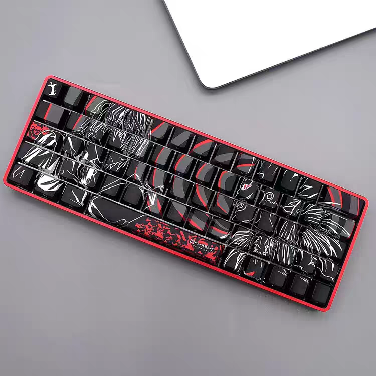 Death Note Cherry Profile PBT 5-Sided Dye Sub Custom Keycap Set