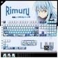 That Time I Got Reincarnated as a Slime - Rimuru Tempest anime PBT keycap set with top backlit