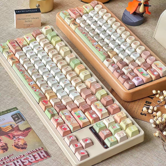 Hollow Knight: Silk song Q version Cherry/SO Profile PBT Custom Keycap Set