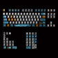 Ayanami Rei EVA PBT Keycap Set, Pearlescent Metallic Paint, Matte 5-Side Dye-Sublimation