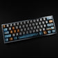 Ayanami Rei EVA PBT Keycap Set, Pearlescent Metallic Paint, Matte 5-Side Dye-Sublimation