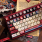 Stranger Things PBT Cherry Keycap Set, Matte 5-Side Dye-Sublimation, Full Set Compatible with ANSI & ISO Layouts.