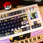 MOA Moon Eevee-Sylveon style keycaps for MX-mechanical keyboard