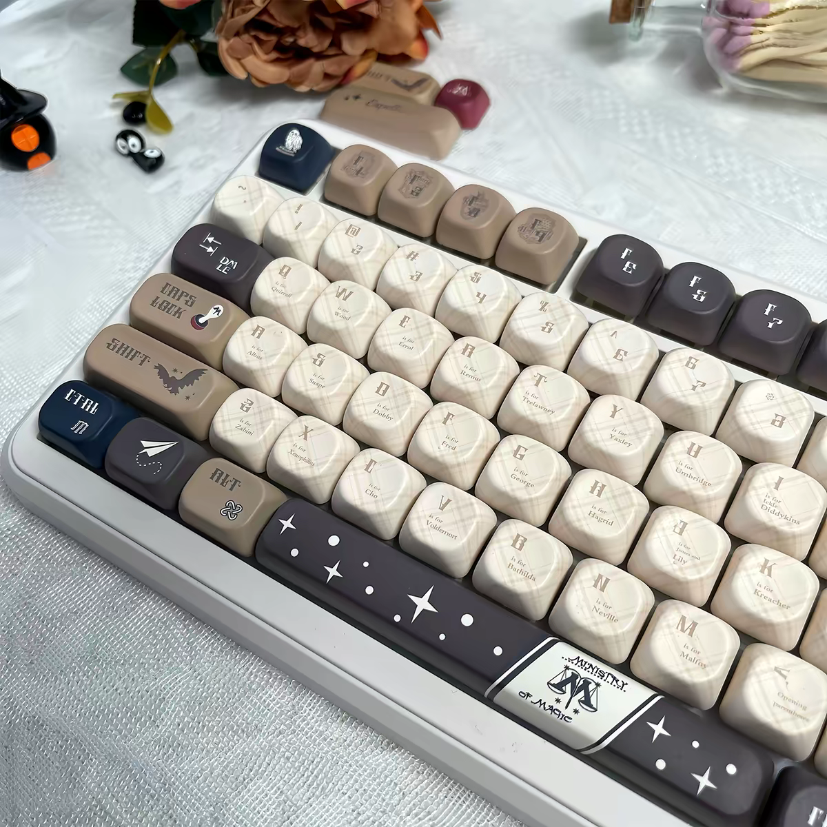 Ministry of Magic anime PBT keycap set for ANSI&ISO layout