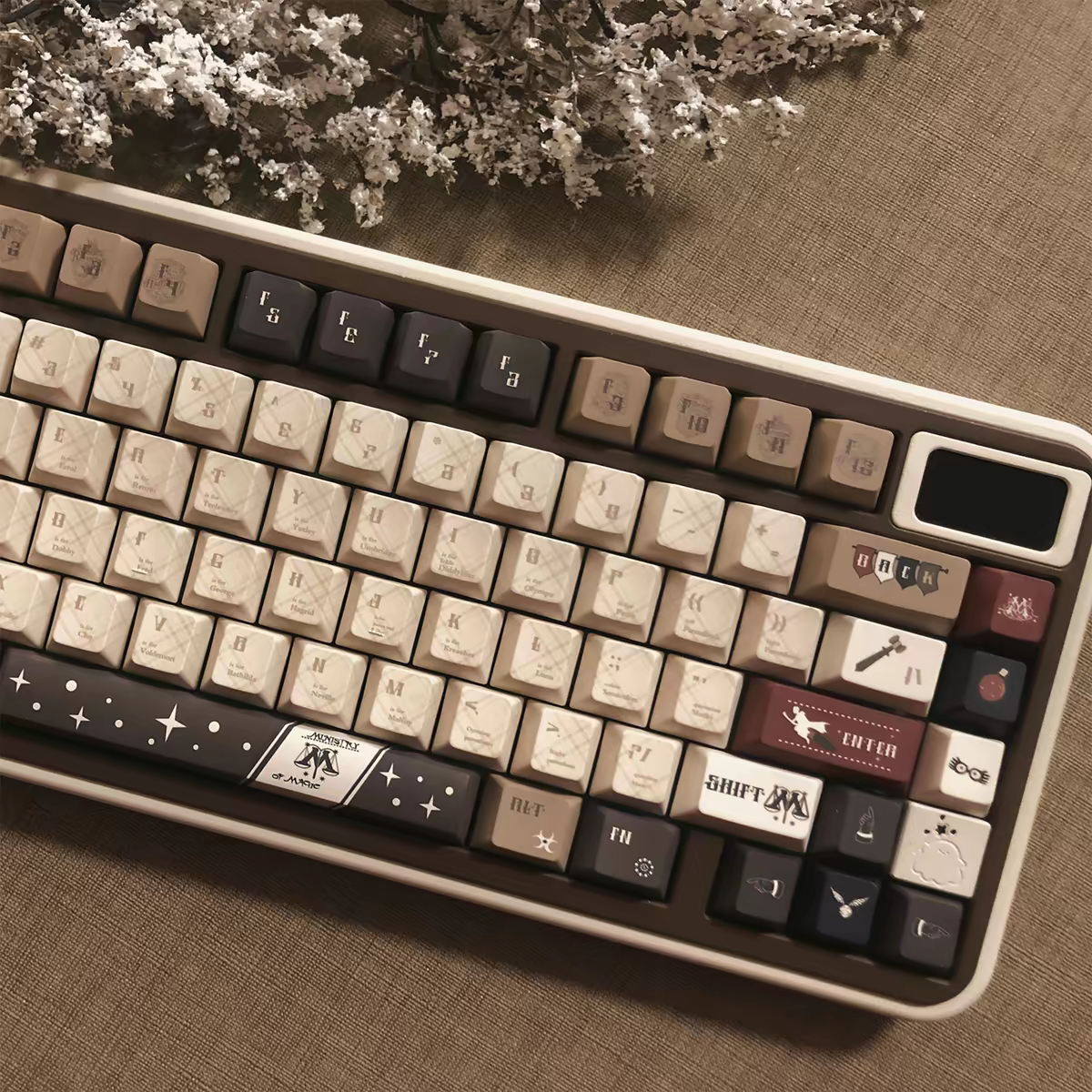Ministry of Magic anime PBT keycap set for ANSI&ISO layout