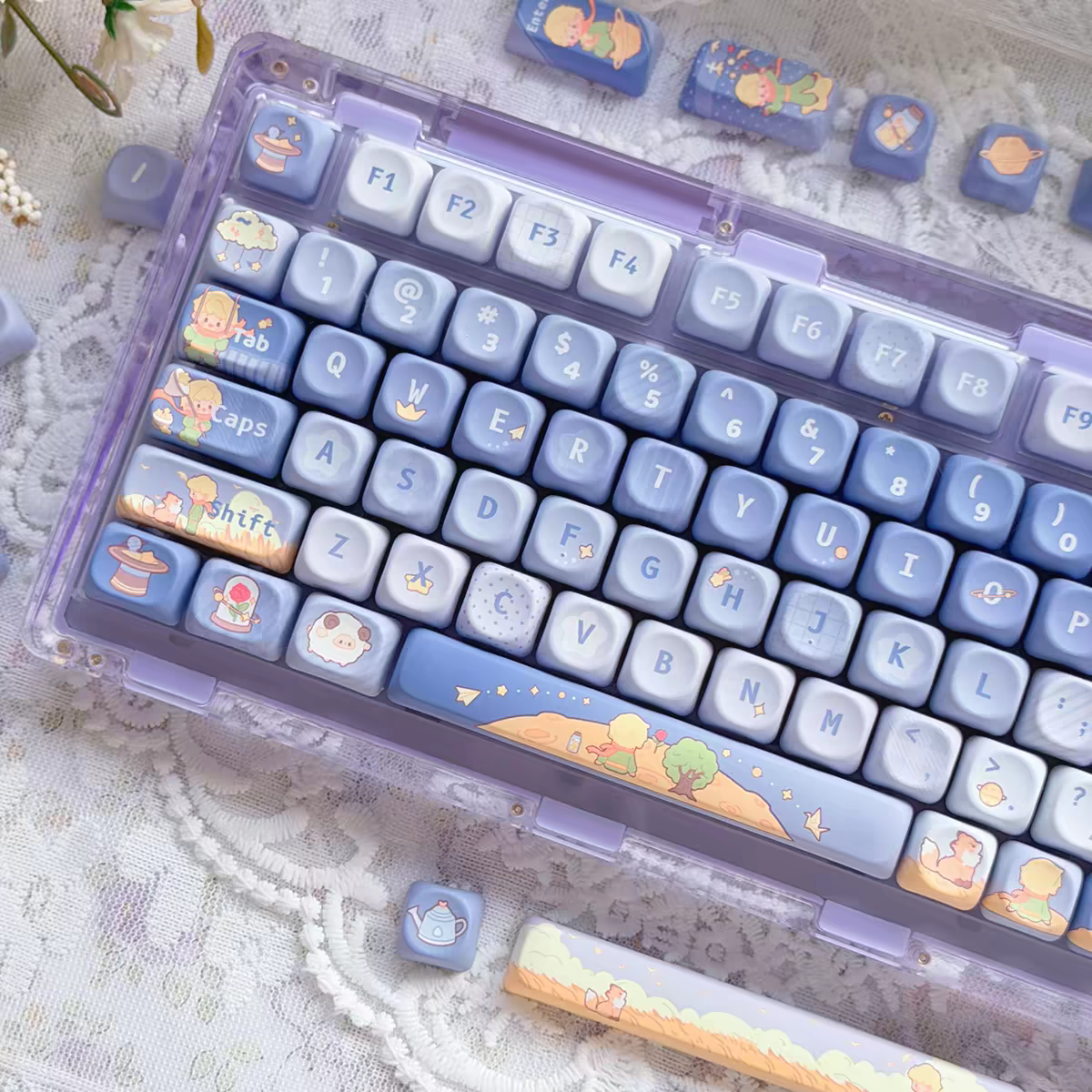 The Little Prince MOA keycaps