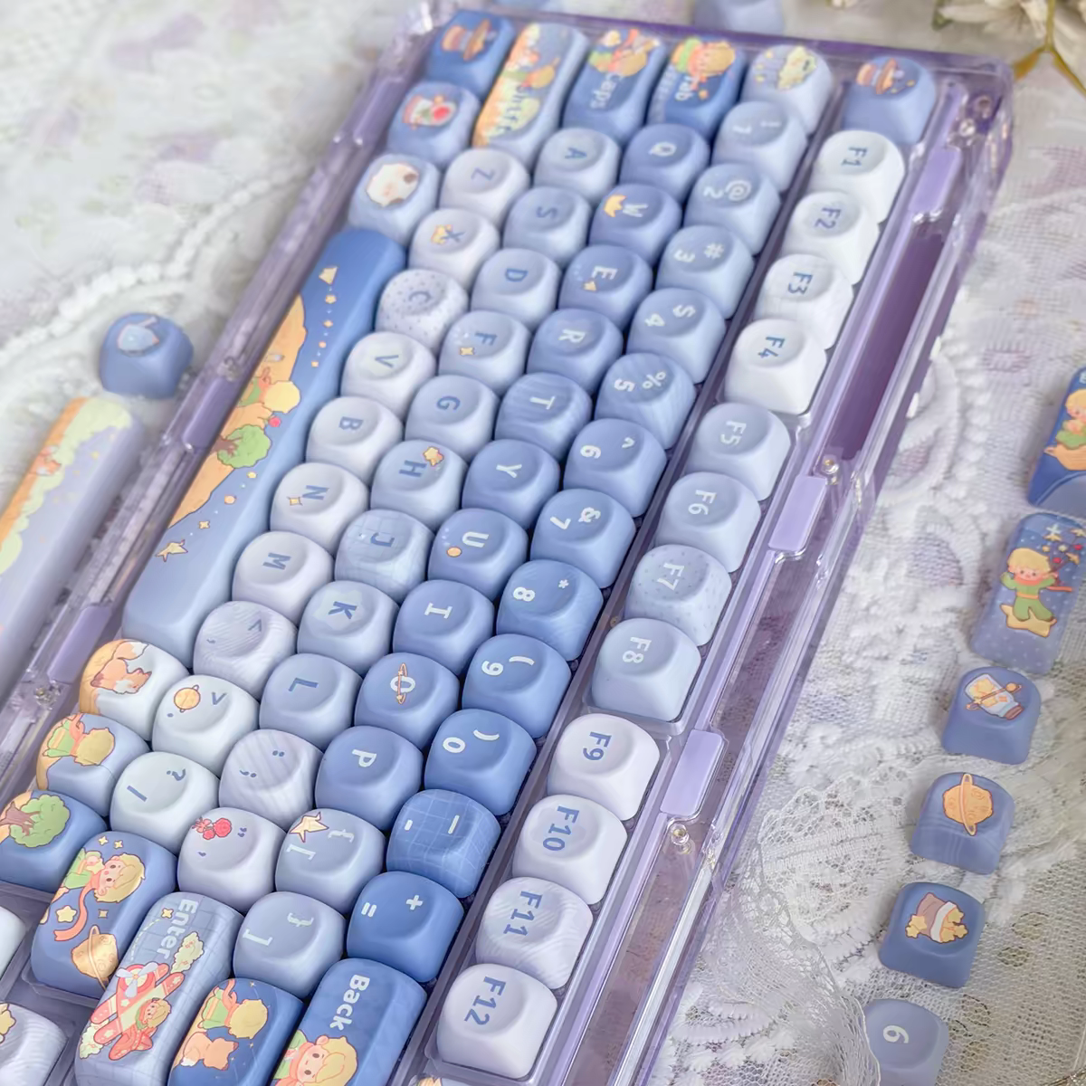 The Little Prince MOA keycaps