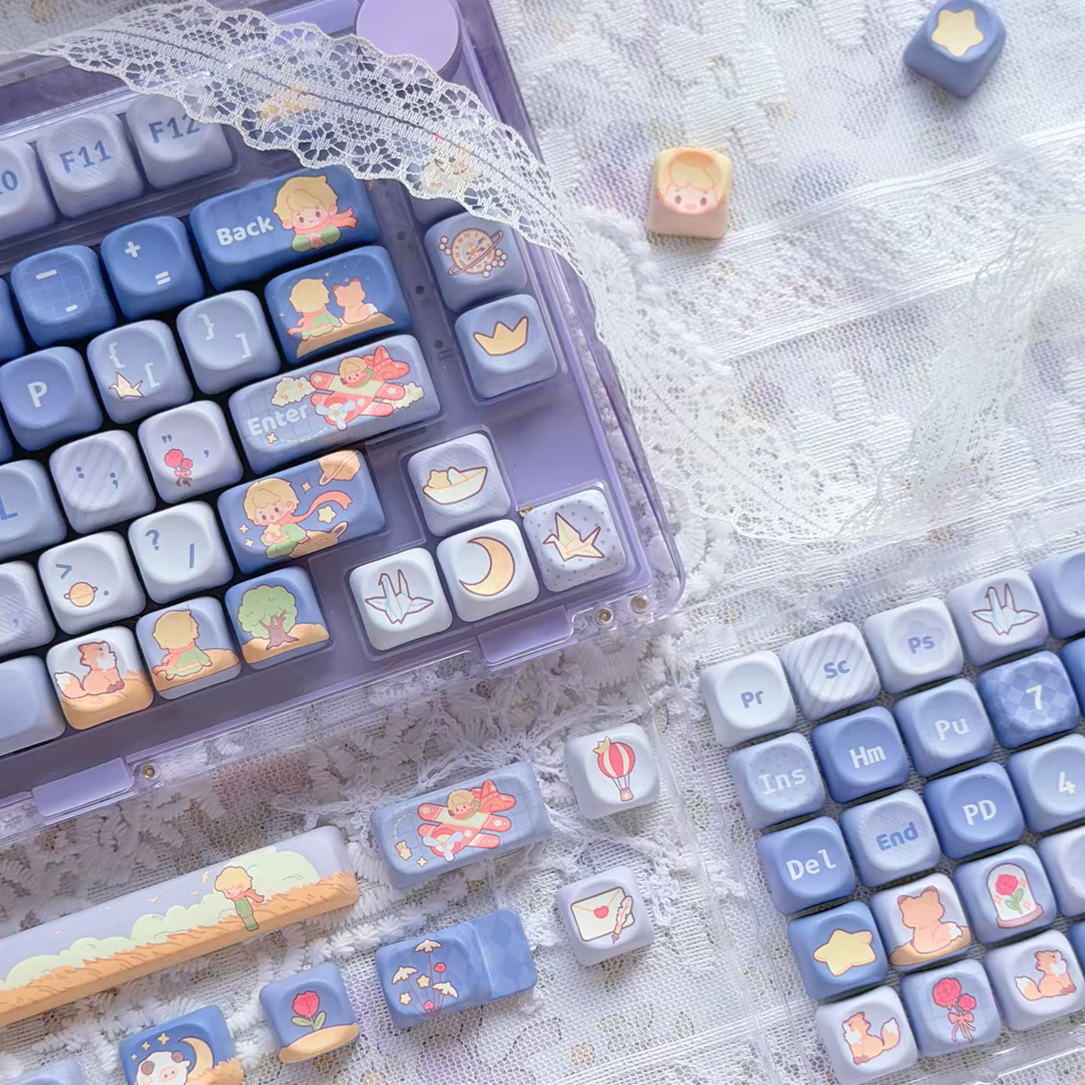 The Little Prince MOA keycaps