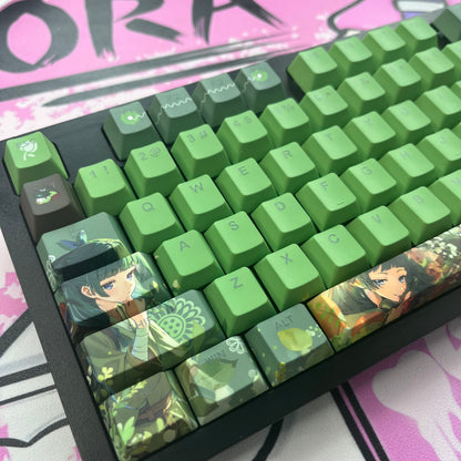 Maomao keycaps Top-Legend Backlit Keycap Set