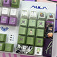 One piece Roronoa Zoro keycaps Top-Legend Backlit Artisan 122keys Cherry/PBT Keycap Set