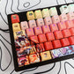 One piece luffy keycaps Top-Legend Backlit Artisan 122keys Cherry/PBT Keycap Set